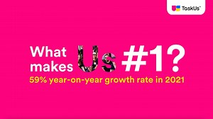 TaskUs was named as the #1 Fastest-Growing Business Process Services (BPS) provider in the Everest BPS Top 50 2022 report! Check out what makes Us so Ridiculously Good. | TaskUs | Facebook
