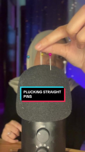 Relaxing ASMR Video: Plucking Straight Pins for Sleep and Relaxation