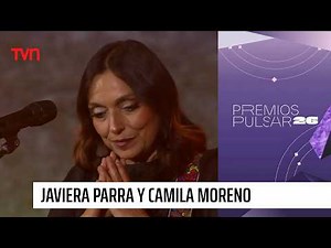 Javiera Parra's performance alongside Camila Moreno | Pulsar Awards 2026
