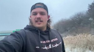 LIVE UPDATE currently en route to Grand Haven, Michigan, where wave heights are forecast to reach 30 feet overnight tonight. I also expect an uptick in lake-effect snow across the western portions of the state late this evening through the overnight hours, leading to worsening road conditions. We will be live on YouTube and the WeatherWise App in just one hour! | Storm Chaser Jaden Pappenheim