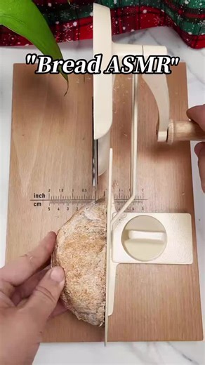 Bread Asmr,Manual bread Slicer.😉#videowave #hack #manual #homemade #fyp