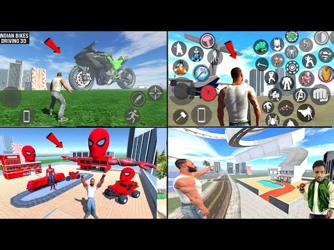 INDIAN BIKES DRIVING 3D NEW UPDATE HIDDEN GAINT BIKE | NEW AVENGERS POWER