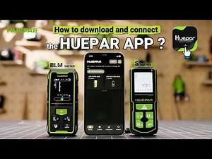 How to Connect Huepar APP with Laser Measure | Smart Measuring & Data Management
