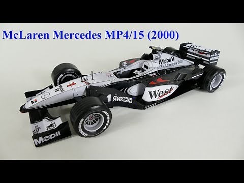 Papírový Model (Papercraft) McLaren Mercedes MP4/15 (1:24)