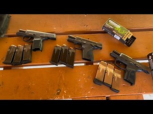 Sig Sauer P365 versus S&W CSX versus Ruger Max-9 Battle of the Subcompact double stack 9mm’s