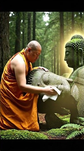 The Miracle of the Headless Buddha Statue ✨🙏 #Shorts #buddhism #buddha