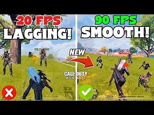 Top 10 Best Settings To Fix LAG And FPS Drop Instantly In COD MOBILE | Call Of Duty Mobile