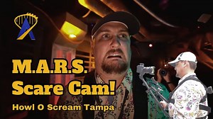 Howl-O-ScreamCam: Mars Haunted House at Busch Gardens Tampa 2025