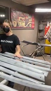 Applying a guide coat for final prep before paint 🔥 | Bad Chad