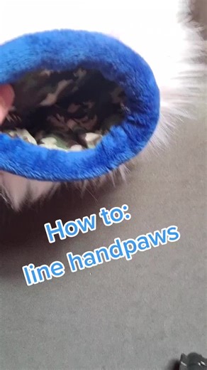 How to Line Hand Paws: Fursuit Making Tutorial