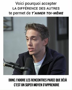 21K views · 963 reactions | Quand tu arrives à accepter quelque chose qui t’agace ou t’exaspère chez les autres, tu arrives toi aussi à t’aimer quand il t’arrive de reproduire la même chose.⁣ Accepter l’autre tel qu’il est te permet de t’accepter toi aussi tel que tu es. Et ça marche dans les 2 sens.⁣ ⁣ Quel est ton avis là-dessus ?⁣ | David Laroche | Facebook
