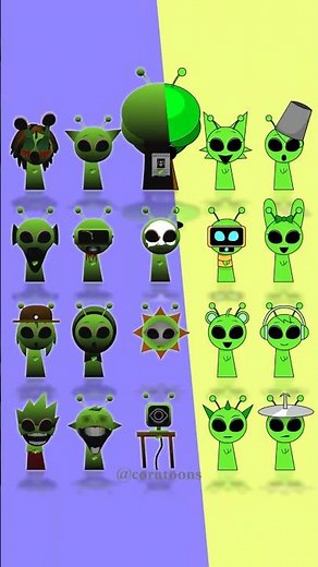 Normal&Horror Sprunki Gangnam Style but Alien#sprunki #gangnamstyledance #brainrot #gangnamstyle