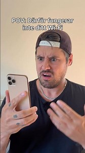 Därför fungerar inte ditt Wi-Fi📶🤯#shorts #pov #humor #komedi #sketch