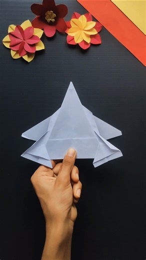 SU-35 fighter jet/ Ordinary paper airplanes are nothing compared to this |How to make a fighter jet?