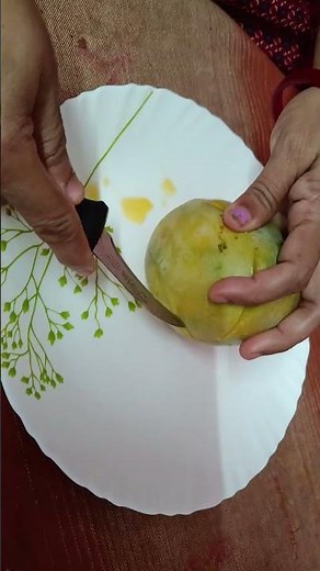 how to cut mango 🥭 261 #mango #shorts #food #viral #trending #telugushorts #mango #food #youtube