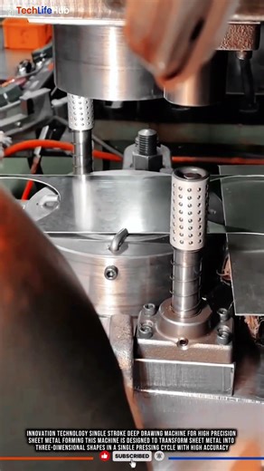 Innovation Technology Single Stroke Deep Drawing Machine for High Precision Sheet Metal Forming