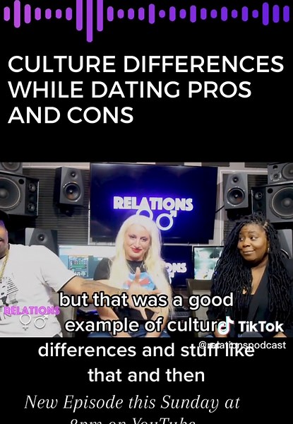 Culture Differences while dating pros and Cons ! New Episode this Sunday at 8pm on YouTube! Hit the IG link to subscribe! #relationshipgoals #interracialdating #culturedifferences #therelationspodcast