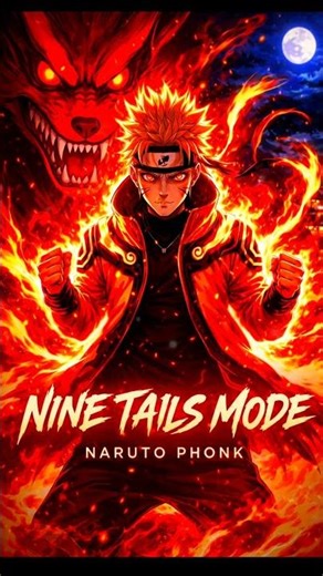 NINE TAILS MODE 🔥 (NARUTO PHONK)