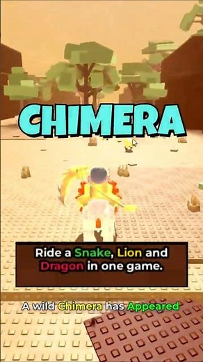 Chimera Raise Animals #roblox #raiseanimals