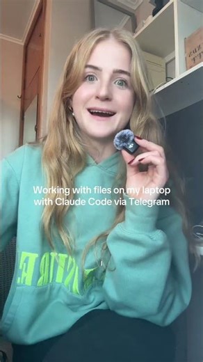 How do I talk to Claude & access files on my laptop from my phone?