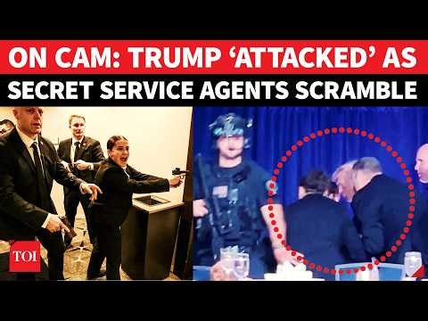 FIRST Video Of Trump ‘ATTACK’ At White House Correspondents Dinner; ‘Hide Under The Table, Run…’