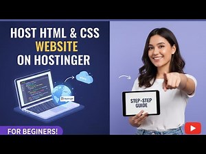 How to Host HTML & CSS Website on Hostinger (Step-by-Step Guide for Beginners)