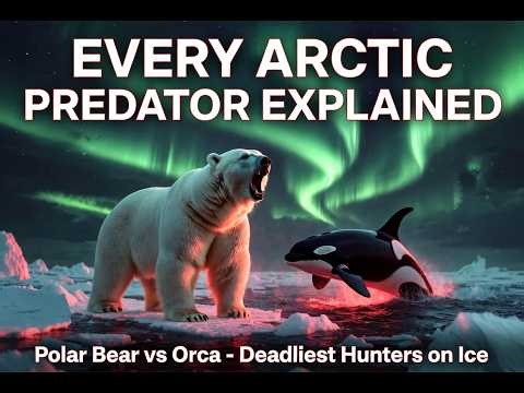 Every Arctic Predator Explained: Polar Bear, Orca & the Deadliest Hunters on Ice #wildlife