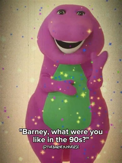 THE 90'S WAS SUCH A SPECIAL TIME TO BE ALIVE TO BE A BARNEY FAN!