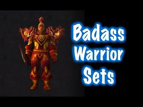 10 Badass Male Warrior Transmog Sets #1 (World of Warcraft)