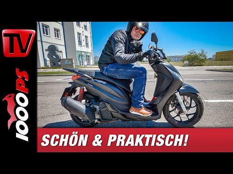 Piaggio Medley 125 S 2020 Test - Stauraum, Fahrverhalten und Verbrauch im Test!