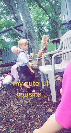 Adorable Amish Cousins Enjoying Ice Cream Moment