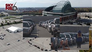 Miller Park COVID-19 testing site opens for Saturday swabs