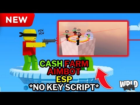 🔫Blind Shot Script *NO KEY* | Cash Auto Farm, Aimbot, ESP, Auto Obby, Auto 1v1 & More! | Mobile & PC
