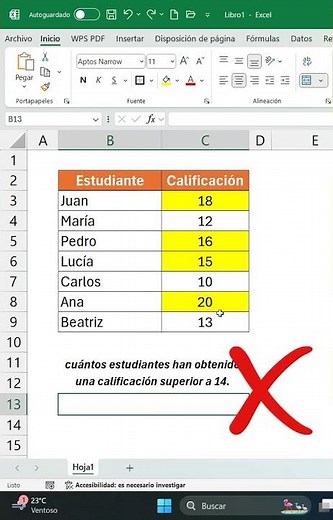Aprende a Contar con Condiciones en Excel usando CONTAR.SI. #excel #exceltips #exceltutorial
