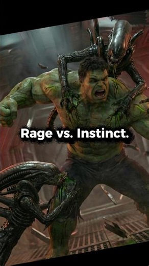 [Hulk vs Alien] THE QUINJET INCIDENT 🚀 #shorts