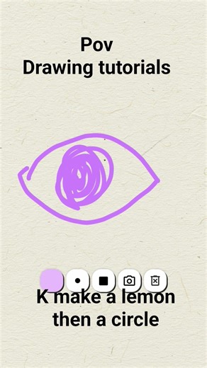 tutorial on drawing an eye :D
