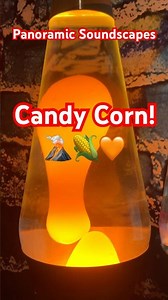Candy Corn Lava Lamp