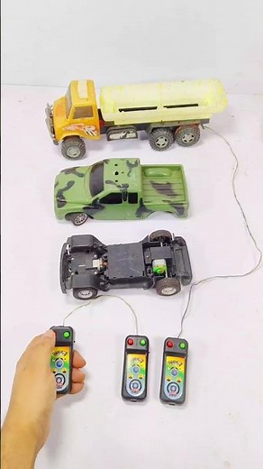 Remote Gadi Powered by DC motor / Remote control car / Unboxing RC car / Upgrade RC car / DC motor