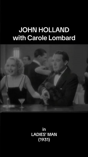 John Holland in LADIES’ MAN (1931)! #classicfilm #classicmovies #filmhistory #foryou