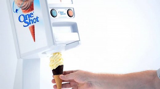 The One-Shot® Model OS7 ice cream and frozen yogurt pod dispensing system. | The One-Shot Corporation Limited