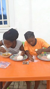 Fufu Speed Eating Challenge with Ogbono Soup and beef 😱 Fastest Food Competition 🔥 | The Adim Family