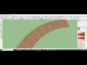 Curved boardwalk methods