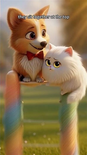 Fluffle Helps Skippy Brave the Tall Slide! 🛝❤️ Friendship Lesson