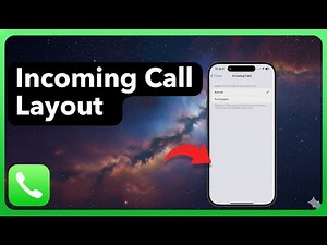 How To Change Incoming Call Interface On iPhone