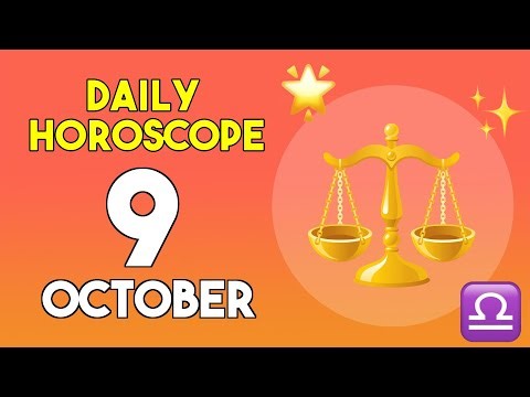 Libra horoscope today - October 9, 2025