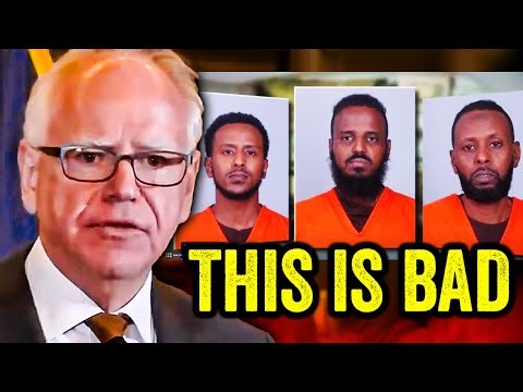 Tim Walz Is In SERIOUS TROUBLE as Somali Fraud Scandal EXPLODES!!!
