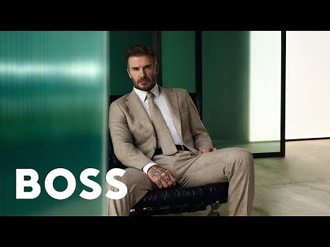 Fall/Winter 2024 Campaign starring David Beckham | BOSS