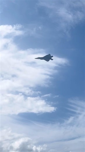 F-22 Demo Flyby #aviation #military