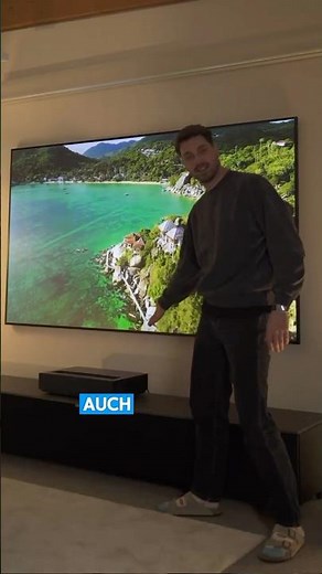 What are laser TVs? 🤔 #lasertv #homecinema