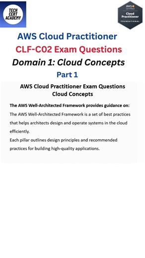 AWS cloud practitioner exam questions - clf-c02 questions #aws #awscloudpractitioner #awscertified